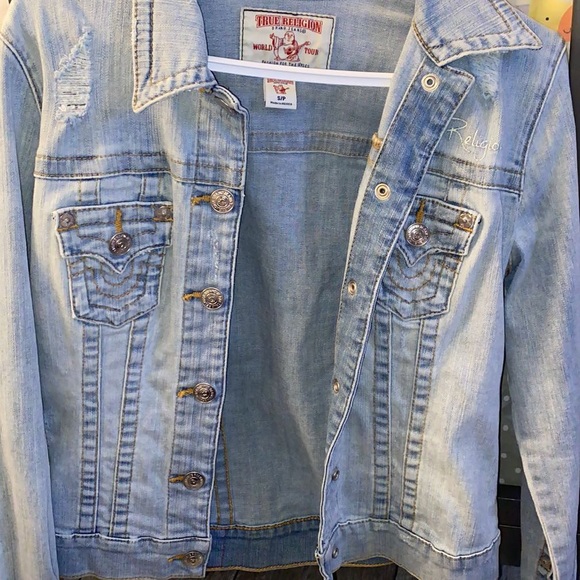 true religion jean jacket - Picture 1 of 4